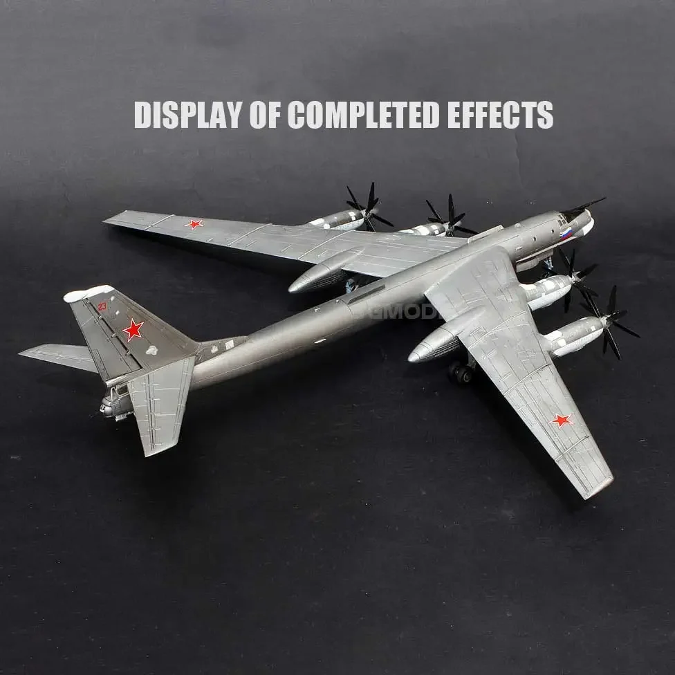 1/144 عازف البوق نموذج التجميع 03904 Tu-95MS "Bear-H" منفذها البلاستيك مقياس أطقم منمذجة