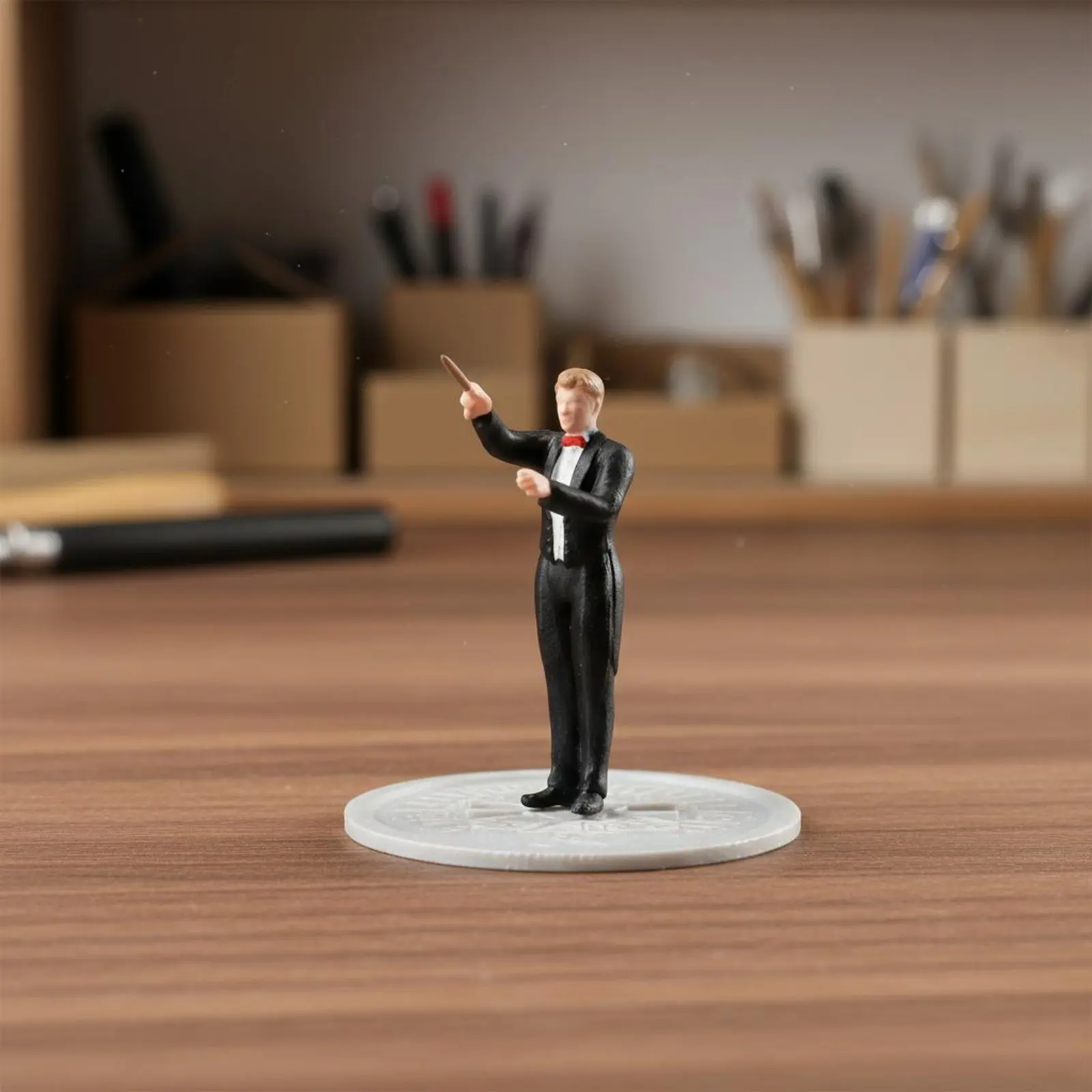 Figura de Músico a Escala 1:64, Material de Resina, Miniatura de Saxofonista, Accesorio para Escena Musical, Altamente Detallado, Artículo para Aficionados, Pintado a Mano