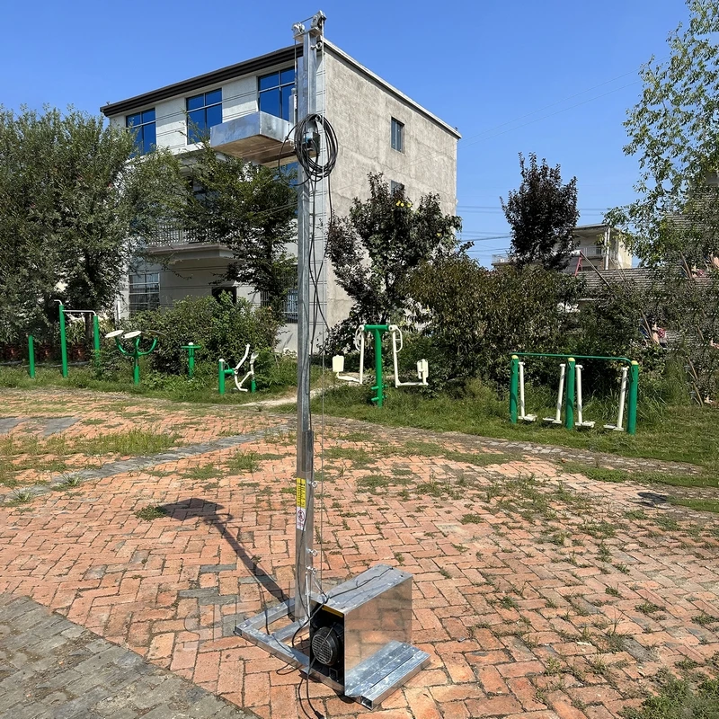 4-10M concrete lift, 200kg powerful loading capacity Cooper Motor lift