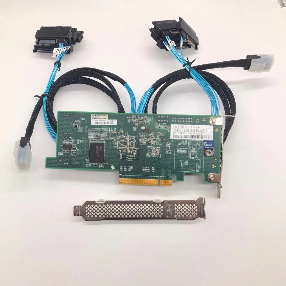 INSPUR YZCA-00227-101 9207-8i PCIE3.0 6Gbps HBA LSI FW:P20 IT Mode