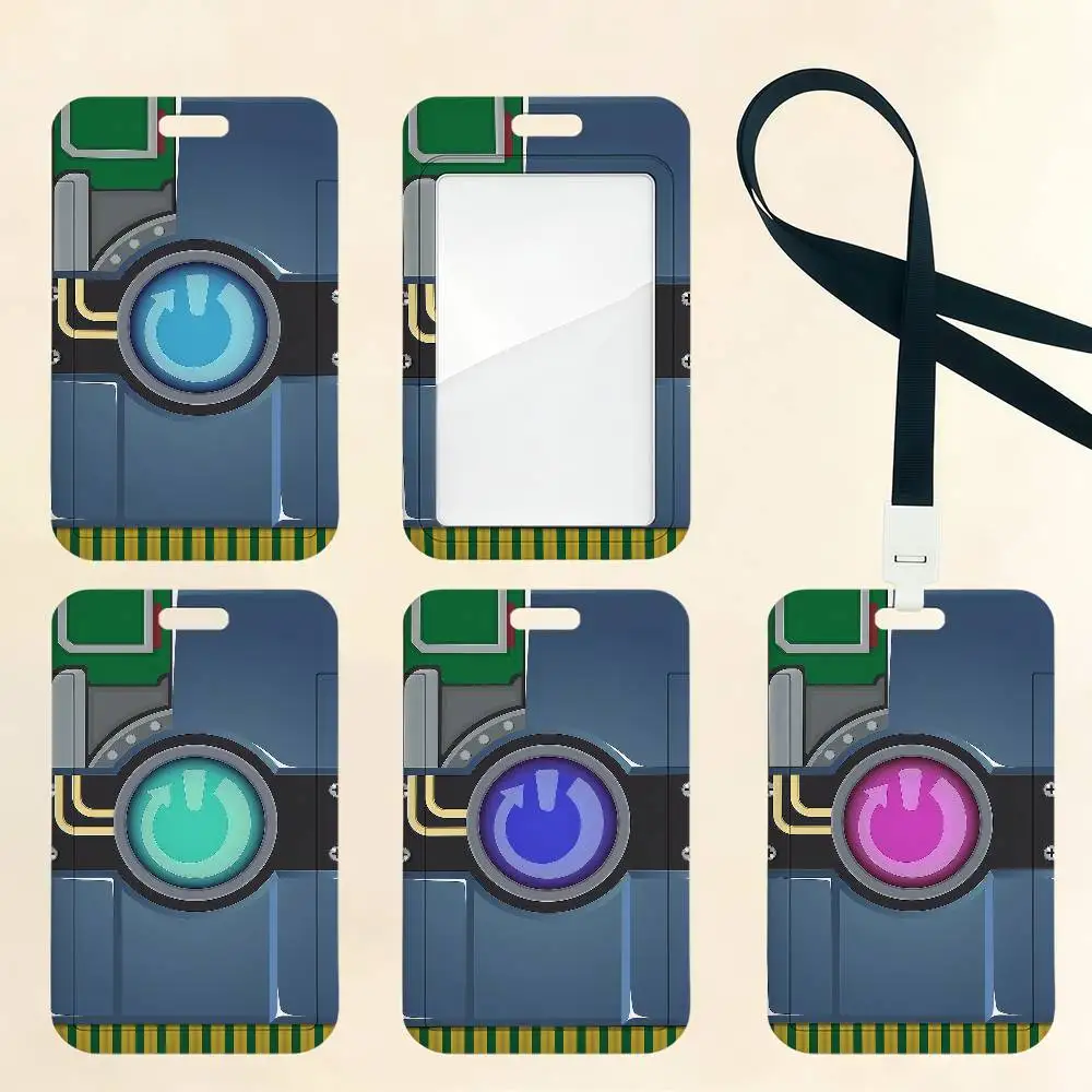 R-Reboots F-FortniteS Card Holder Cardcase Bank Credit Student ID Subway Work Permit Badge Holder Door Card