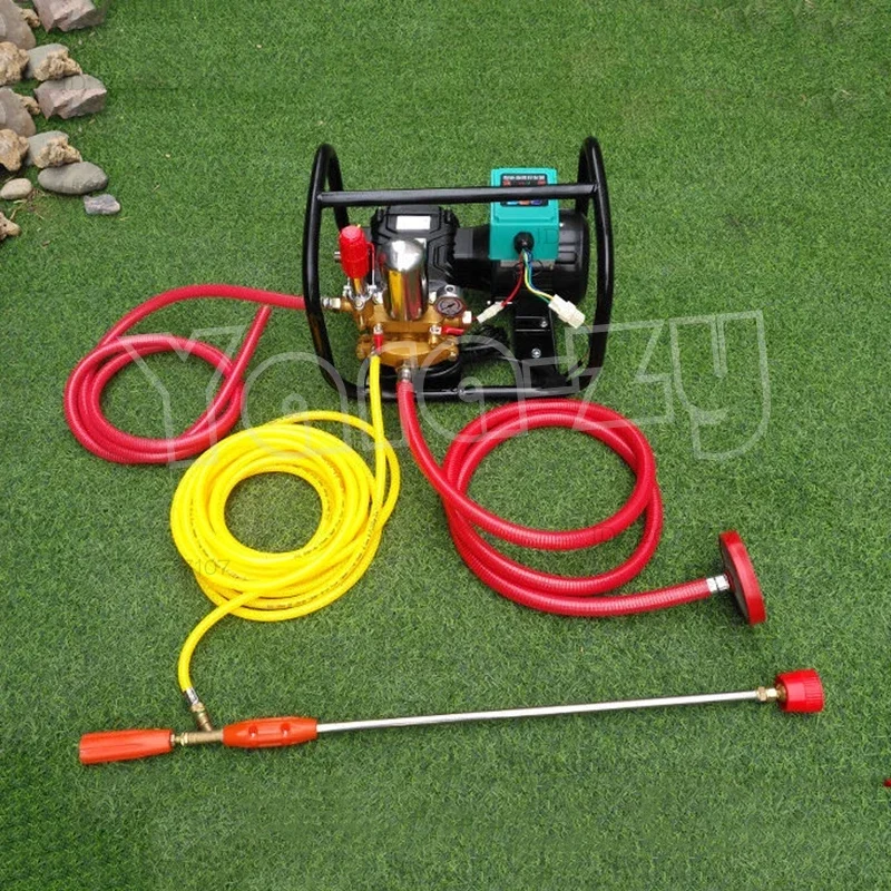 Electric Sprayer Automatic Pressure Relief Three-Cylinder Plunger Pump 48V60V Remote Control Spray Pump