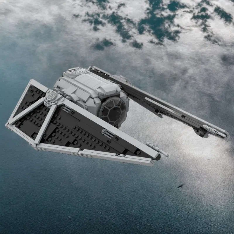 

556 шт., строительные блоки Star Battle TIE Striker, обучающие строительные игрушки «сделай сам», для детей, подарок на день рождения и развитие творчества