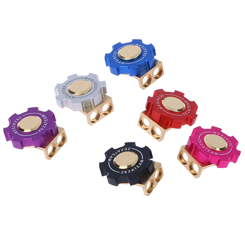 A23T Zezateam Negative Contact Connector Replacement for SXK BB 60W 70W Billet Box Mod, Brass Aluminum Material, F-red