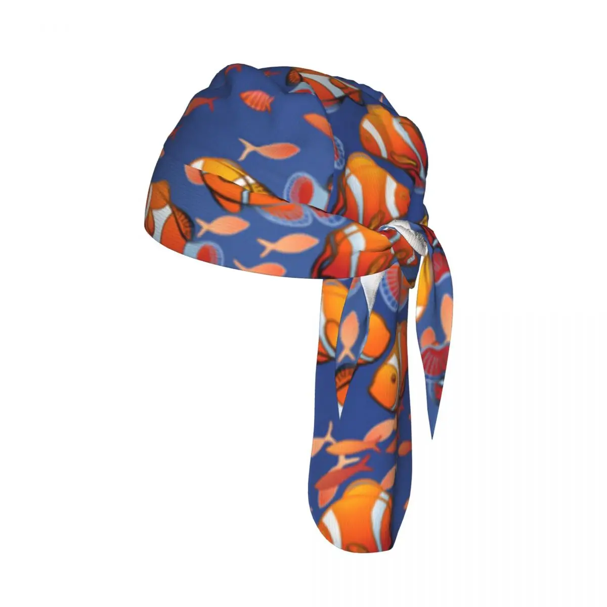 

Быстросохнущая бандана с защитой от солнца, головной платок с рисунком морских рыб, спортивная кепка для бега и велоспорта