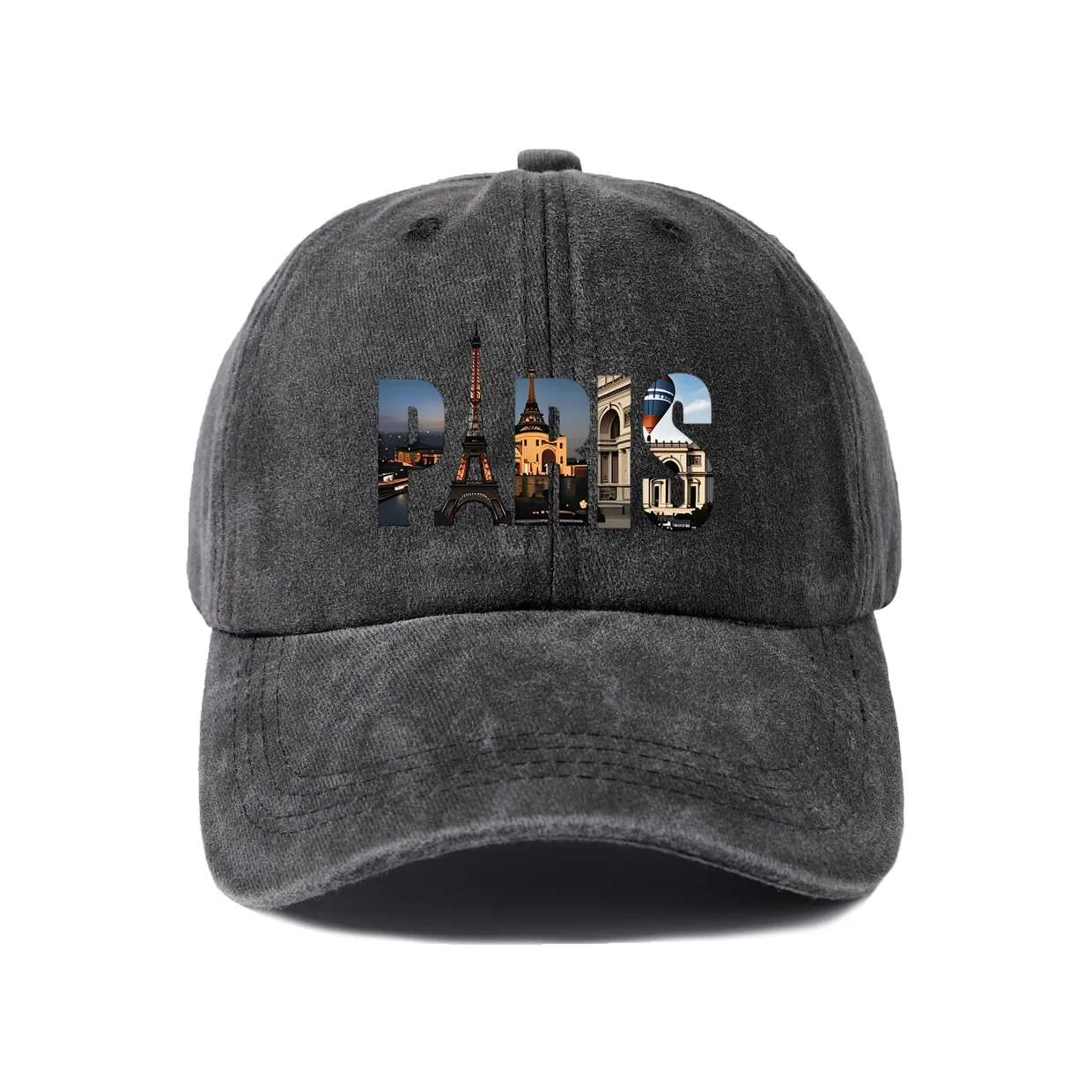 Vintage Quote Graphic Baseball Cap, Vintage Washed Adjustable Unisex Dad Hat, Everyday Gift