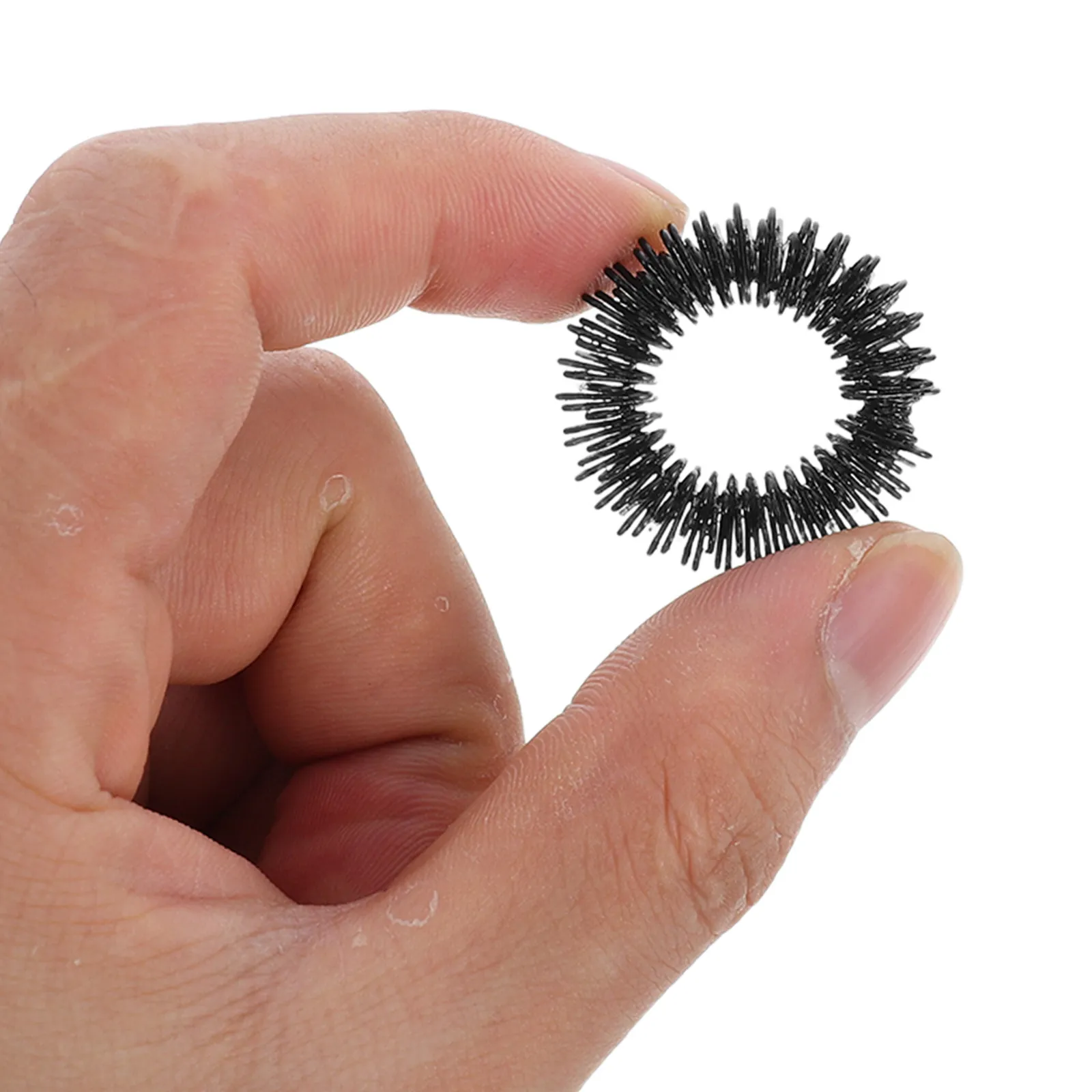 Spiky Finger Acupressure Rings Set – 6pcs Hand Massage Tool for Stress Relief, Finger Numbness & Anxiety Support