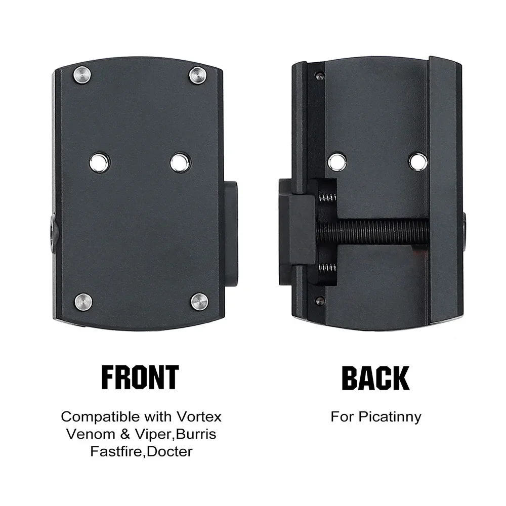 

ohhunt® Hunting Red Dot Mount Picatinny Compatible with Vortex Venom/Viper/Burris Fastfire/Docter