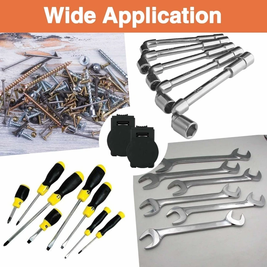 مشبك حزام أداة مغناطيسية واحدة. حامل أدوات مغناطيسي مثبت على الحزام. مناسبة للبراغي، والمفكات، والقياسات الشريطية، والأجزاء المعدنية.