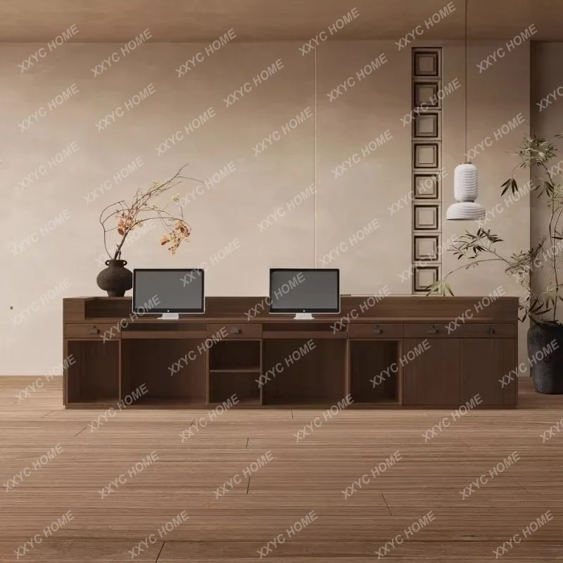 XXOffice Table Computer Desks Beauty Salon Clothing Store Reception Desk Checkout Counter Customer Center Mostrador Recepcion