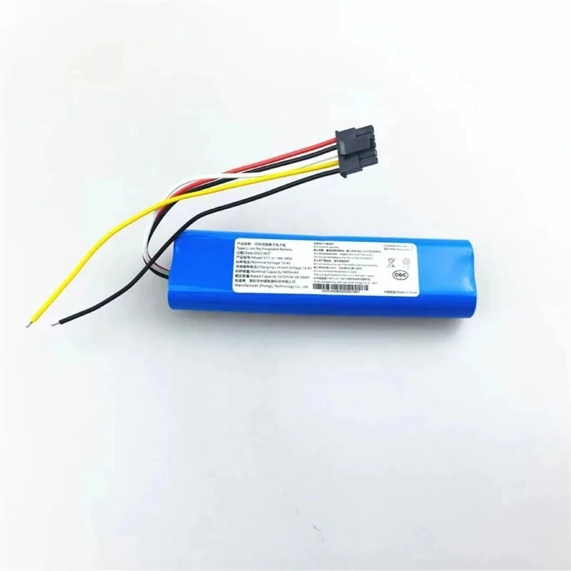 For CECOTEC CONGA 3090 3091 3092 1690 1890 2090 Robot Vacuum Cleaner Battery Pack Replacement Accessories 14.4 Volts 12800mAh