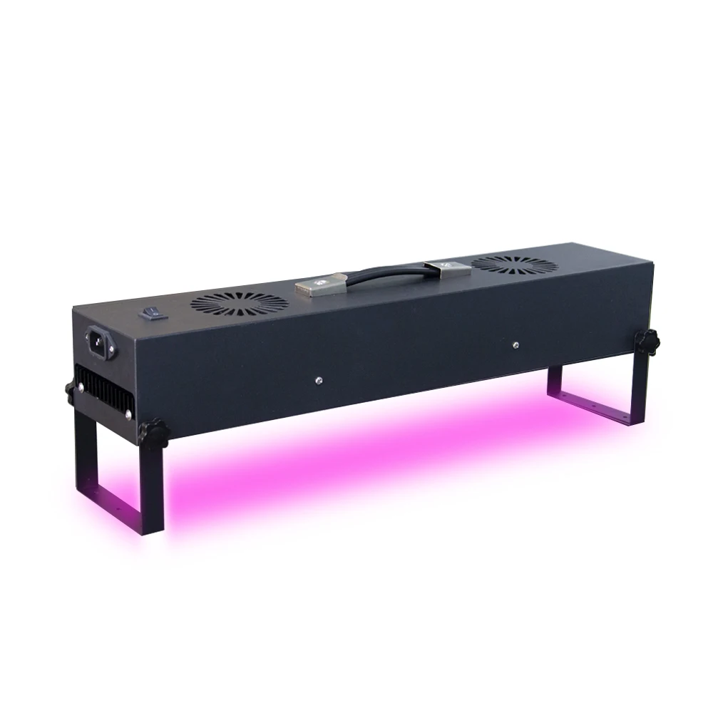 High Power Portable Air Cooled UV Lamp Curing Machine For Ink Coating Shadowless Adhesive Screen Printing