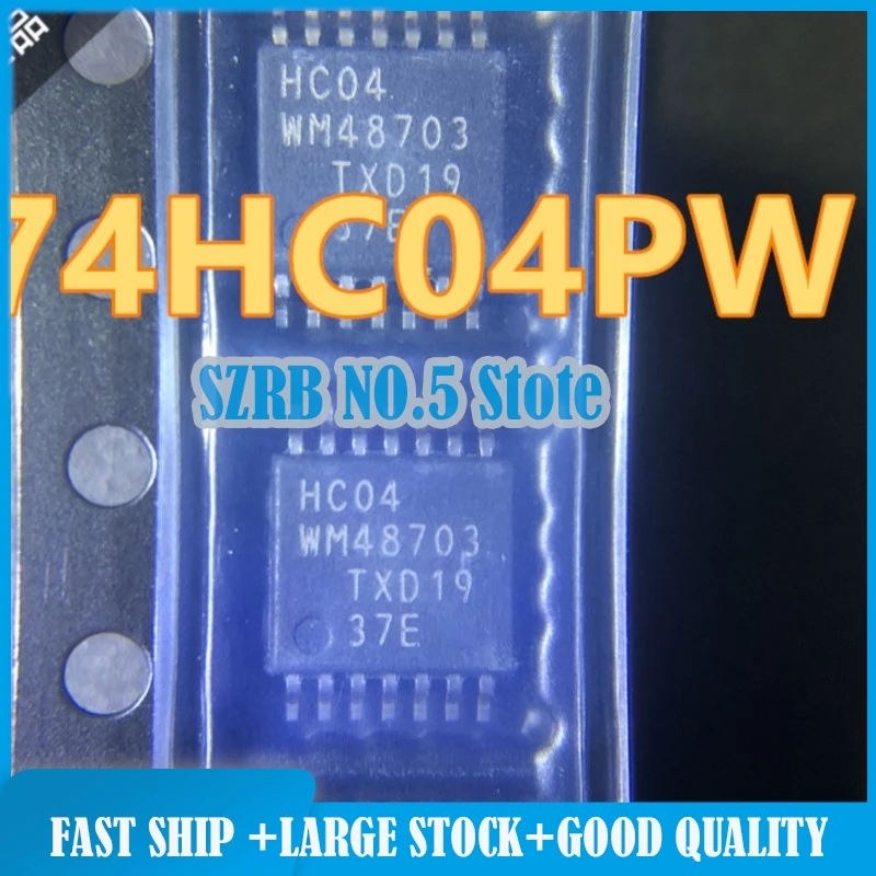 100pcs/lot 74HC04PW IC chips Electronic components