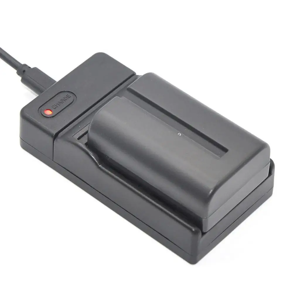 Charger USB Battery for NP F550/F570/F750/F970/F770/F960/F330 Action Camera