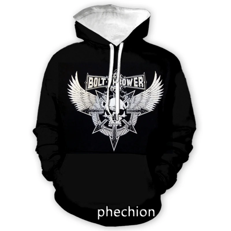 phechion New Men/Women Bolt Thrower Band 3D Print Long Sleeve Hoodies Casual Hoodies Loose Sporting Pullover A155