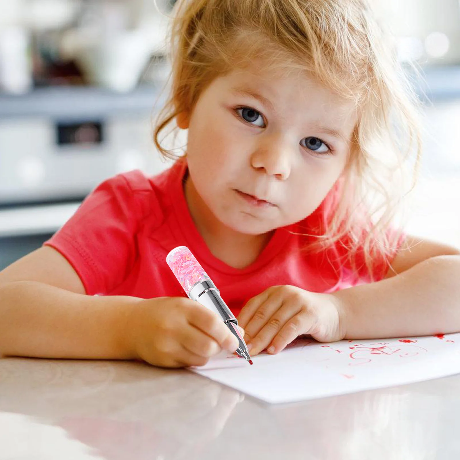 

4Pcs Cartoon Gel Pens 0.5mm Water-Based Pen Smooth and Fast Drying Ideal for School Office Use Ink Pens