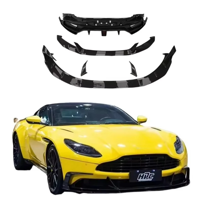 Classic Car Restomod Body KitsPk Style Dry Carbon Fiber Body Kit For DB11 Upgrade, Front Lip Edge Rear Diffuser