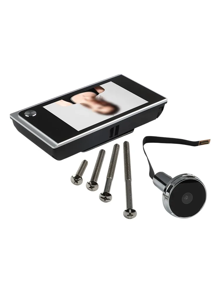 Home Security Camera 720HD Doorbell Home Entrance Security 120 Wide Viewing Angle 3.5 Inch LCD Screen 720P HD Resolution