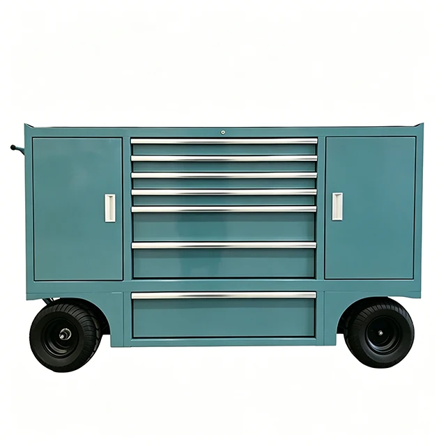 Garage Organization Roller Cabinet Tool Chest Tool Box with Work Bench
