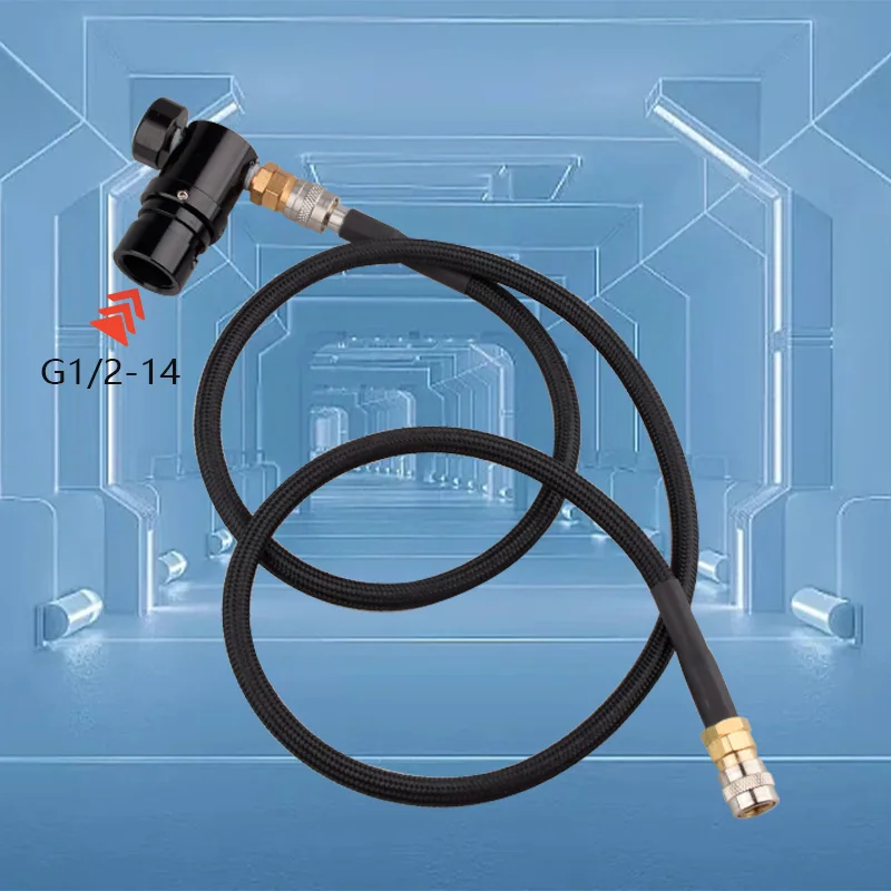 hpa-micro-gen2-regulator-g1-2-14-adjustable-0-200psi-output-mini-pressure-regulator-8mm-quick-connect-for-co2-pneumatic-system