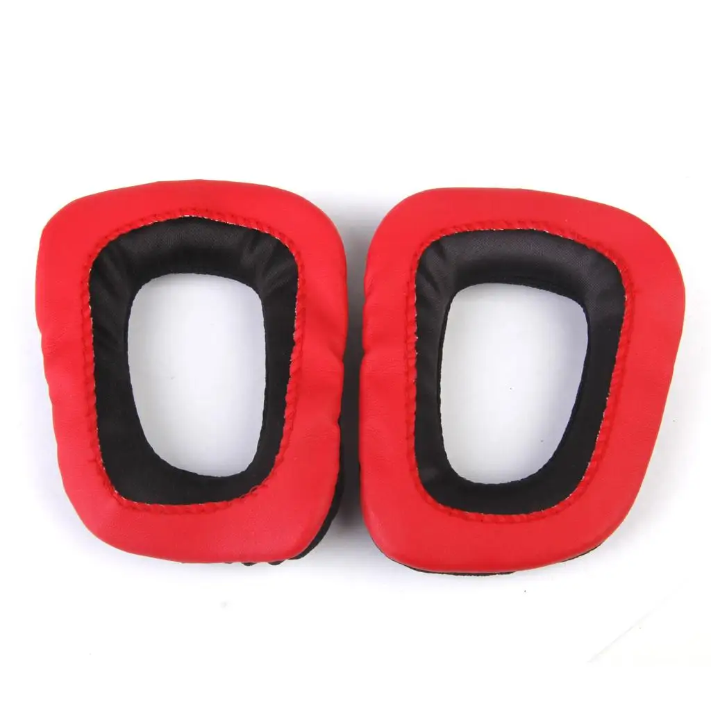 Premium Sponge Ear Pads Black Replacement Cushions for Logitech G35 G930 G430 F450 Headphone Accessories