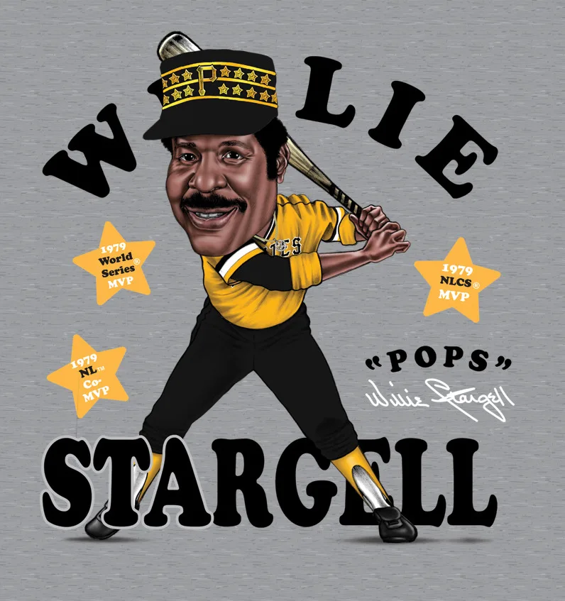 NEW Willie Stargell Men T shirt Grey Cotton All Size S 5XL JJ4382