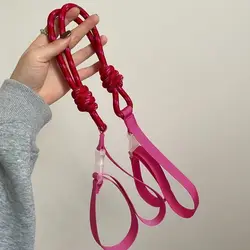 Fashion Adjustable Nylon Strap Detachable Replacement Shoulder Bag Strap Round Rope Handbag Belts Women