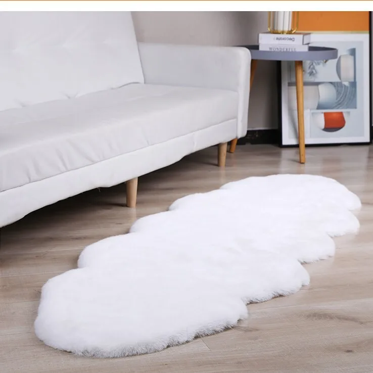 Genuine Sheepskin Rug Soft Carpet Washable Seat Mats For Floor Fluffy Rugs Hairy Warm For Living Room Bedroom Chairs Sofas Cover