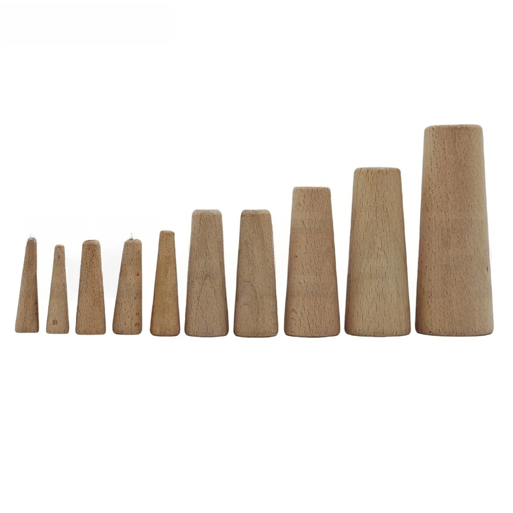 Conical Boat Stopper Marine Wooden Stopper Yellow Sturdy Wood Construction Easy Insertion Design Secure Fit Holes
