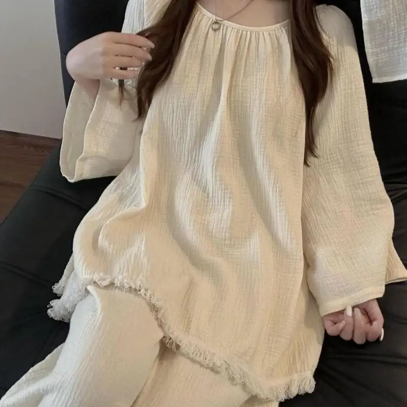 

Pjs Set Butterfly Womens Pajama Set Women's Warm Winter Pajamas Fashionable Home Clothes, Pajamas Cute and Soft Pajama Set Loose