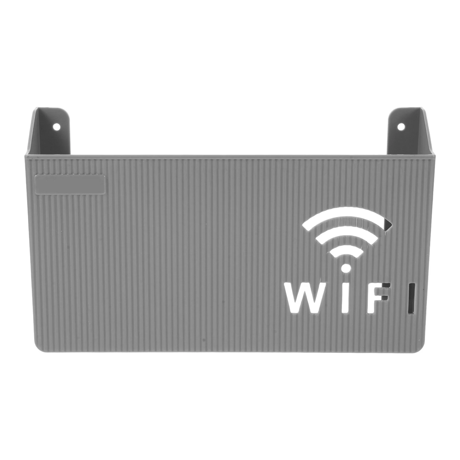 

Router Storage Box Grey PP Material Cable Management Wall Mount Shelf Projector Cover Large Capacity Router Device Holder