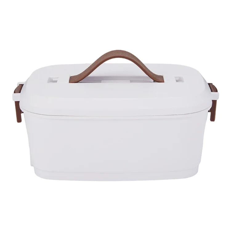 Multifunctional 1.5L Large Capacity Heating Insulation Heating Food Cooking Box Electric Lunch Box