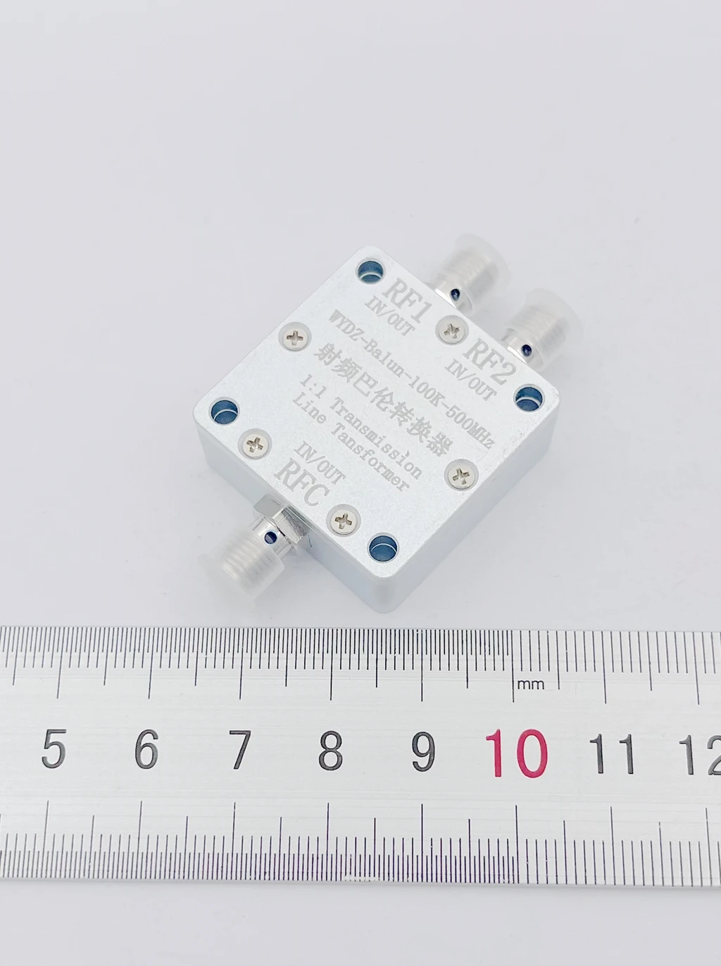 100K-500KHz RF Barron Transformer Clock Sine, Square Wave, Single Ended to Differential, Differential to Single Ended