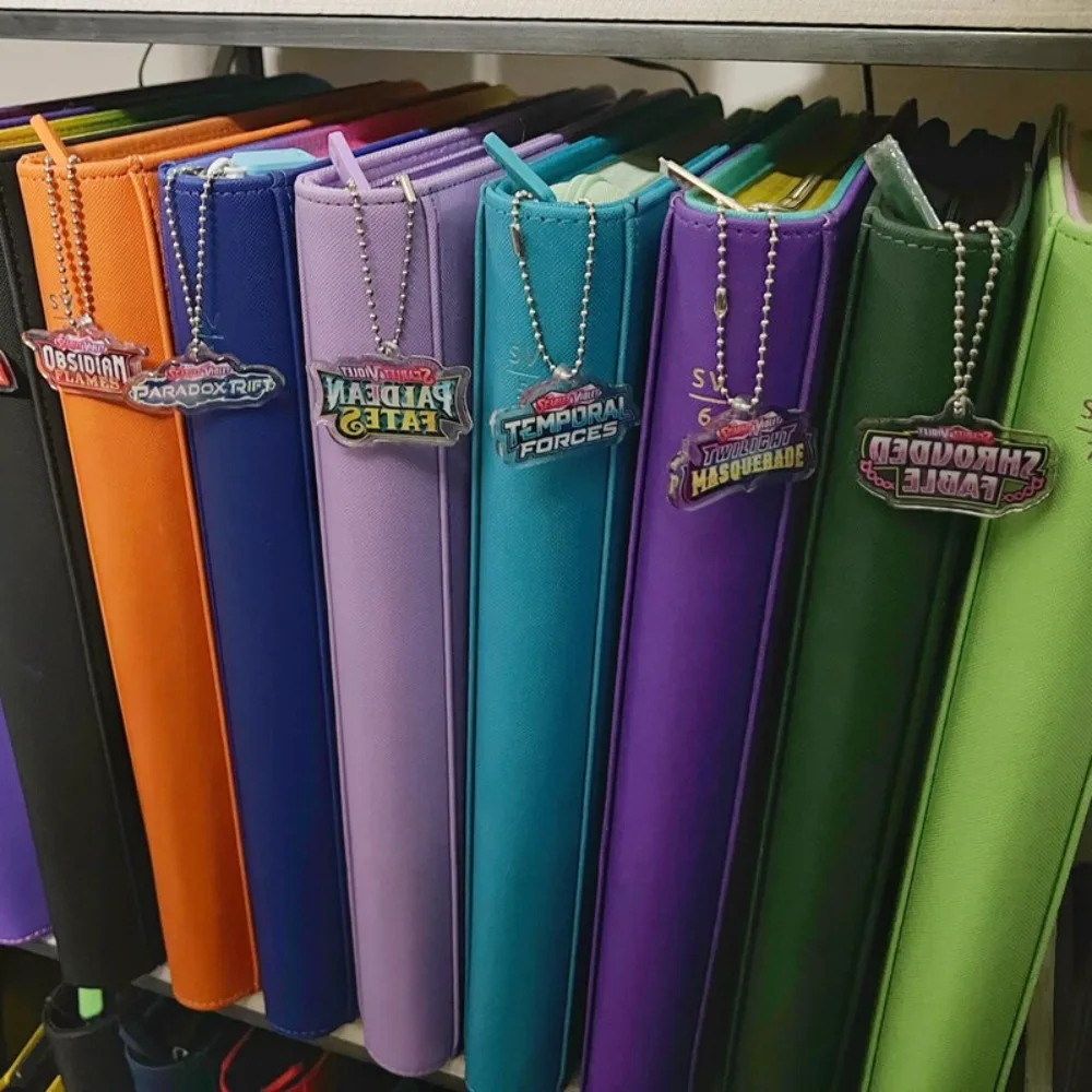 

For Pokemon PTCG Logo Creative Acrylic Keychain Series DIY Shaped Decoration Pendant for Anime Peripherals Gift Accessories