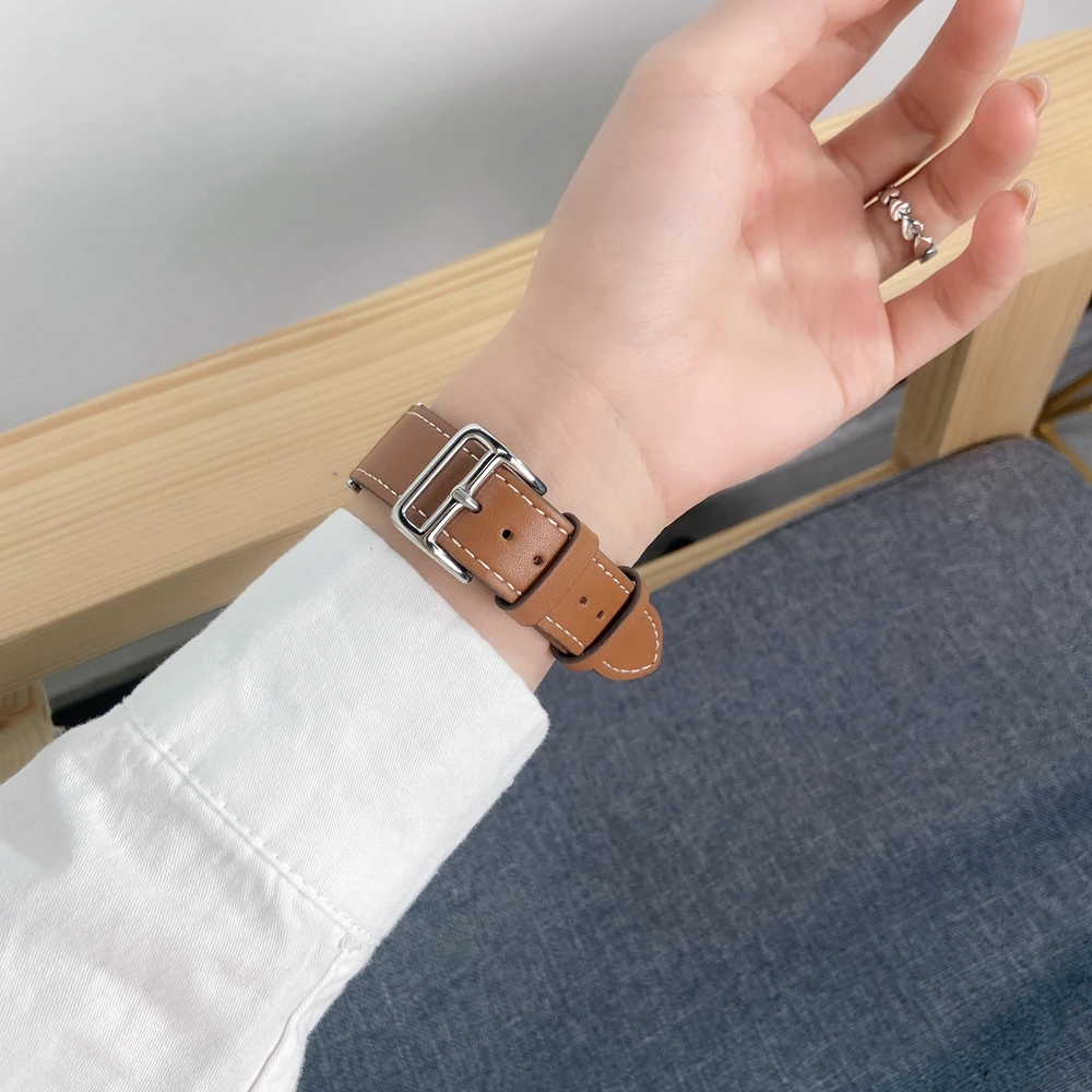 Alta qualidade pulseira de couro para huawei relógio ajuste nova alça barcelet loop huawei relógio inteligente ajuste banda substituição