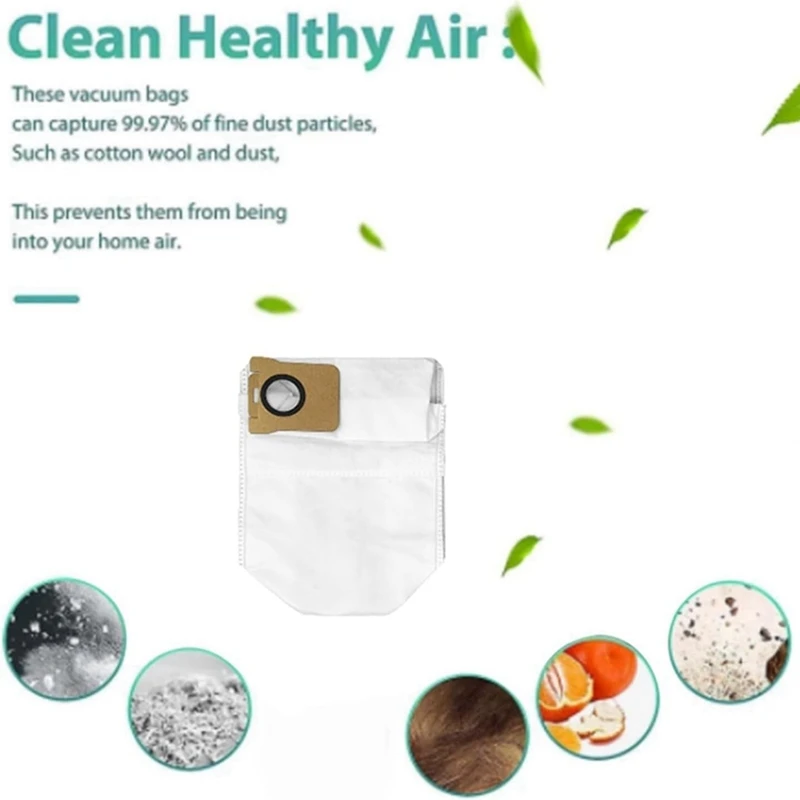 M14K-24 Stuks Fit Voor Xiaomi Robot Vacuüm X20 +/X20 Plus Vervangende Onderdelen Accessoires Stofzak