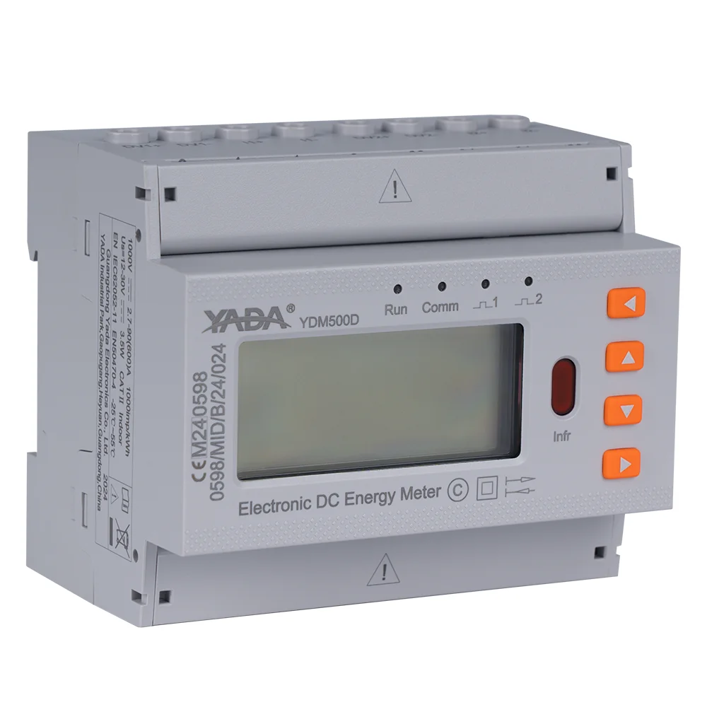 YADA YDM500D OEM ODM UL MID CE Certified Manufacturer LCD Digital Power Consumption Solar Multifunction Electric Meter