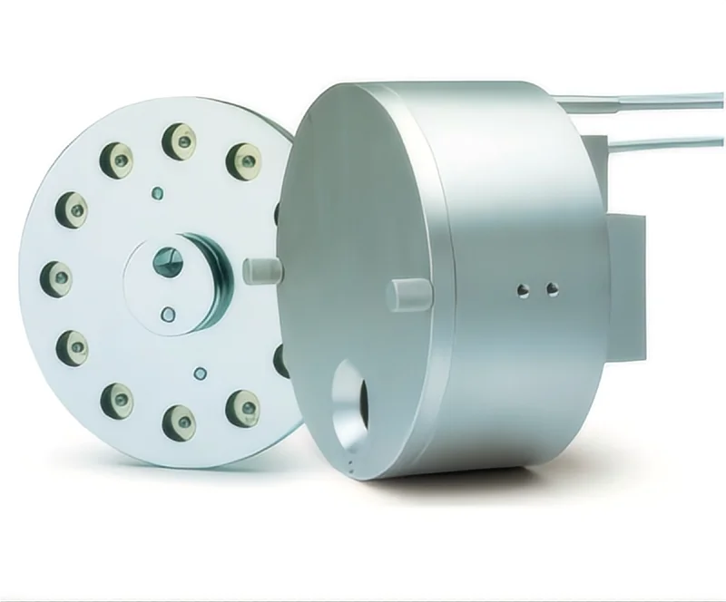 12-Pin Crystal Rotary Sensor for Semiconductor Applications 6-Pin Version Available