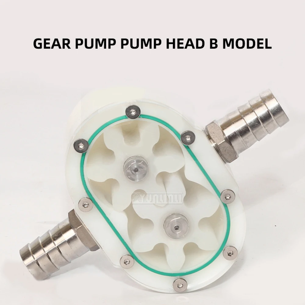 Corrosion-Resistant Accessories Models Food Grade Plastic Gear Pump for Filling Machine  Kitchen & Dining Supplies