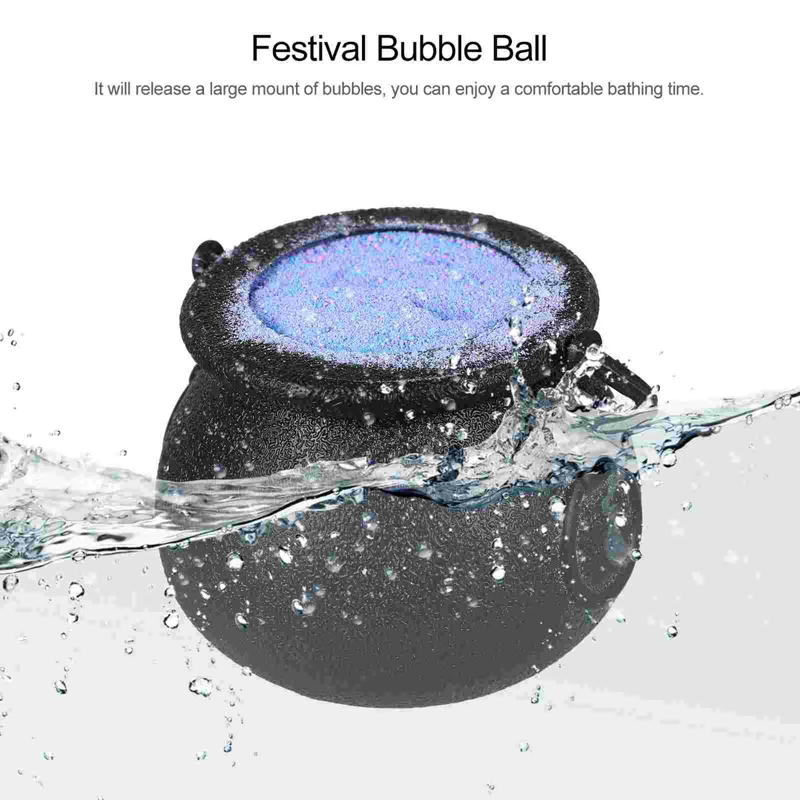 Boule de douche à bulles relaxante pour enfants, fournitures pour enfants, festival de µ