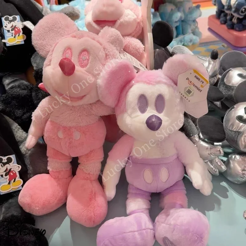 

Disney Mickey Mouse Plush Toy Soft Stuffed Animal Colorful Macaron Sparkling Water Series Cartoon Doll for Girls Birthday Gift