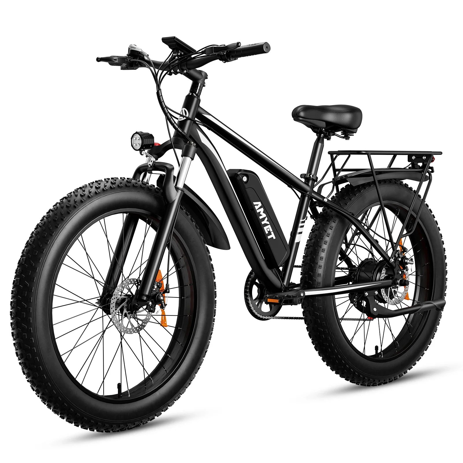 2024 New Ebike1000W Motor 48V14AH Battery 26 * 4.0-inch Fat Tire 7-speed Adult Mountain Off Road City Electric Bicycle