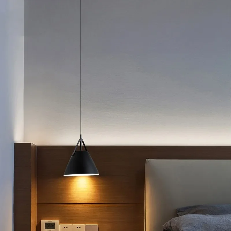Modern Led Pendant Lights Bedside Lamp Bar Counter Northern Restaurant Ceiling Chandelier Coffee Store Lamps For Kitchen Fixture