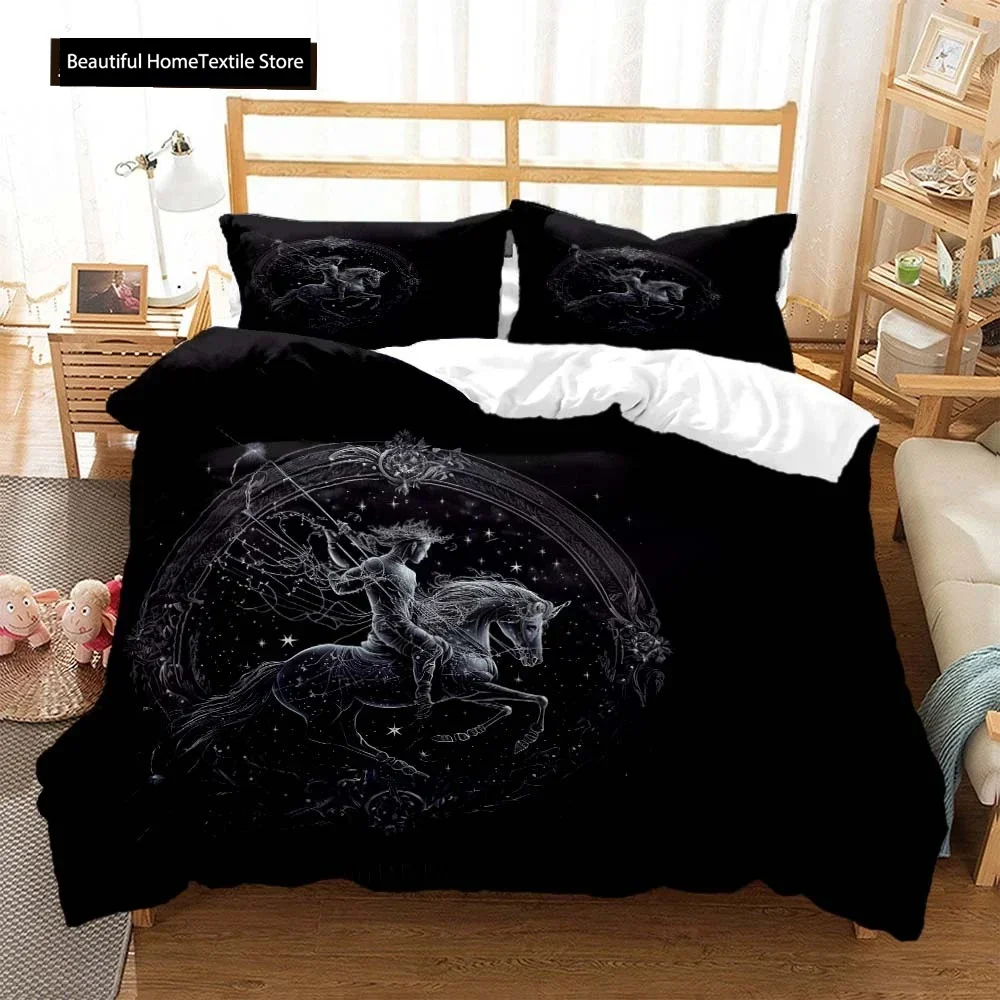 Constellation Personalized 3D NEW Duvet Cover Pillowcase Bedding Set Adult Boy Girl Bedroom Decoration Single Double Large