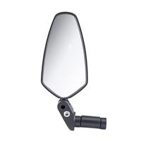 652F Flexible Bicycles Bike Mirroring Clear Wide Angles Durability Rearview Mirroring for Easy Storage
