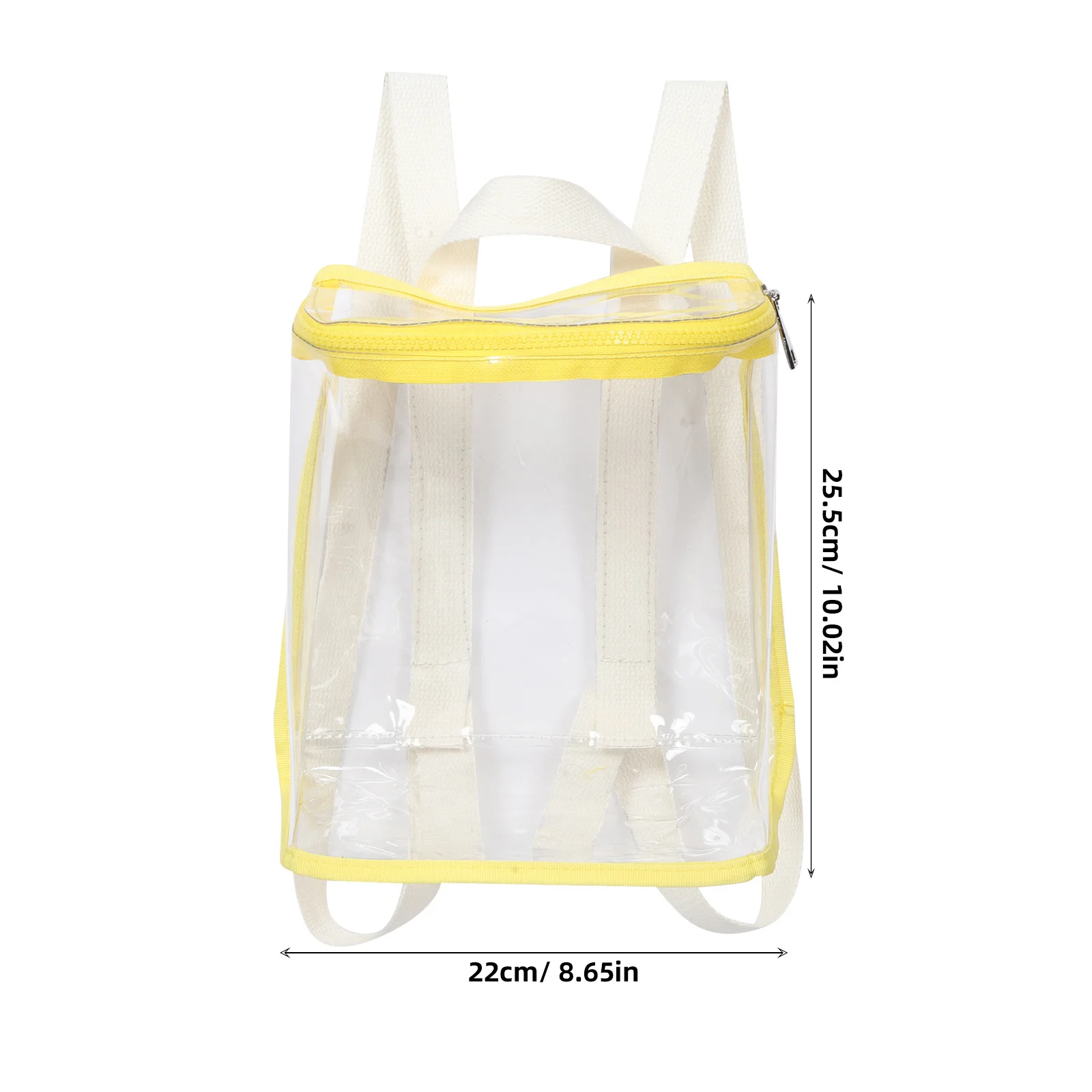 Sac à dos Transparent pour enfants, sac d'école Transparent en PVC imperméable pour enfants, léger, grande capacité, crayon d'activité de voyage en plein air