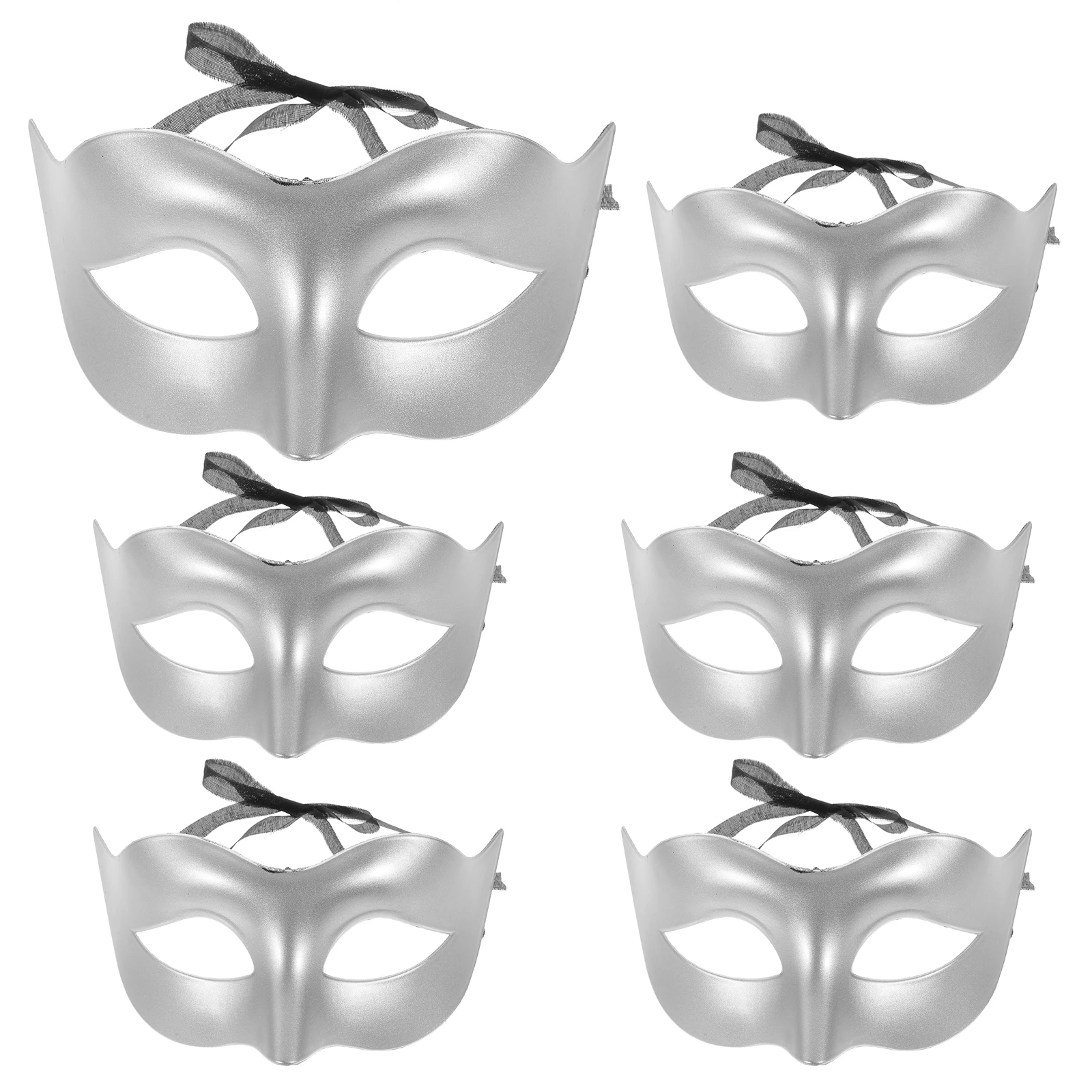 

Half Face Mask Party Masquerade Masks Costume Festive Decorative for Women Decoration Plastic Halloween