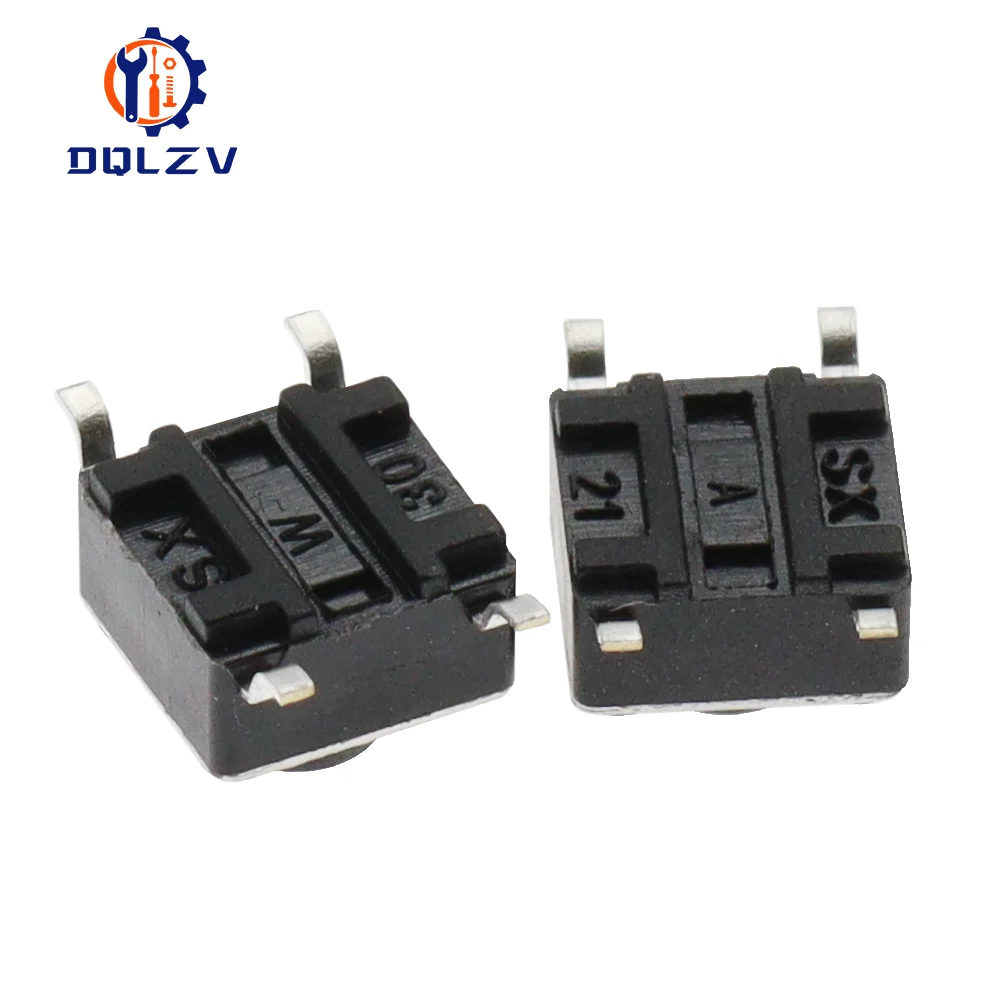 20/50PCS SMD Switch 6*6*4.3mm 5/6/7/8/9/10/11/12/13/14/17 6X6 4Pin Tactile Tact Push Button Micro Switch Self-reset Switches