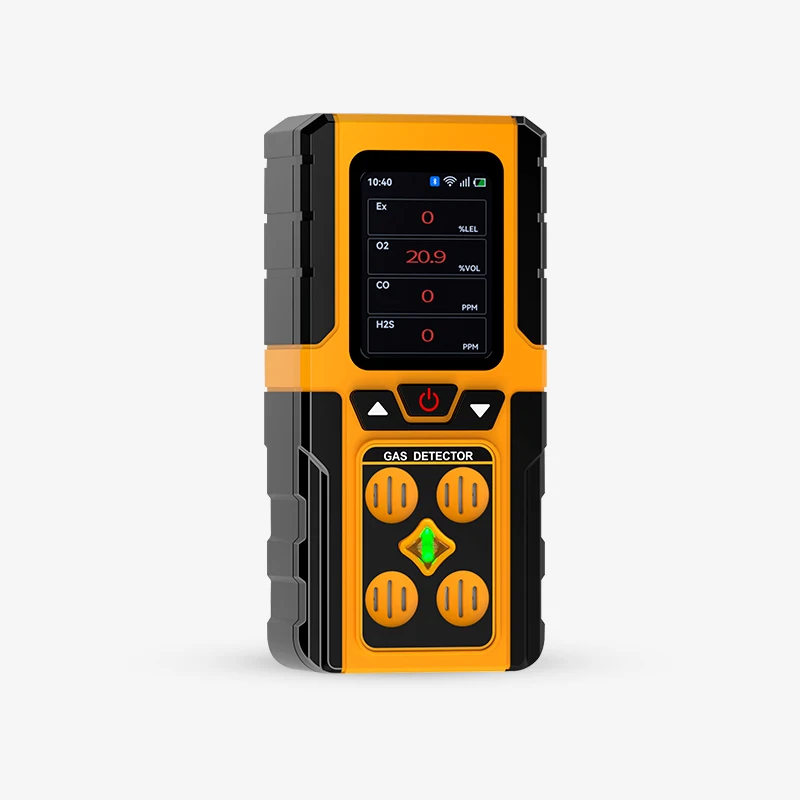 

Portable Confined Space Gas Detector for Pipeline Leak Detection - Measures Methane Helium Nitrogen CO2 CO NOx