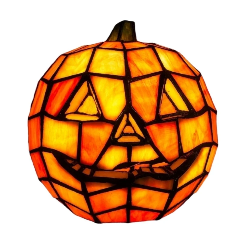 Pumpkin Decor for Tabletop Seasonal Fall Home Display Lighted